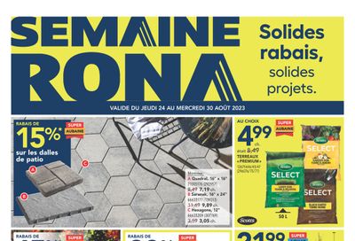 Rona (QC) Flyer August 24 to 30