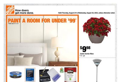 Home Depot (BC) Flyer August 24 to 30