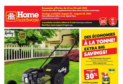 Home Hardware (QC) Flyer August 24 to 30