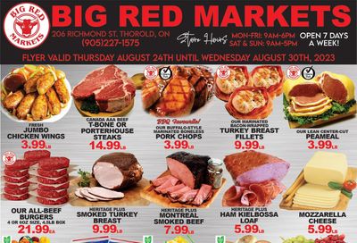 Big Red Markets Flyer August 24 to 30