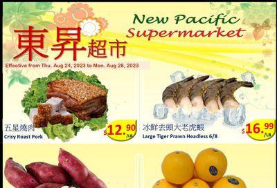 New Pacific Supermarket Flyer August 24 to 28