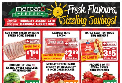 Mercato Fresh Flyer August 24 to 31