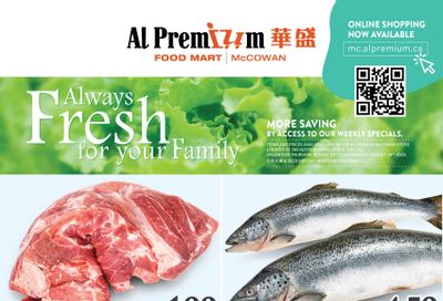 Al Premium Food Mart (McCowan) Flyer August 24 to 30