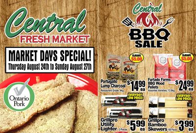 Central Fresh Market Flyer August 24 to 31