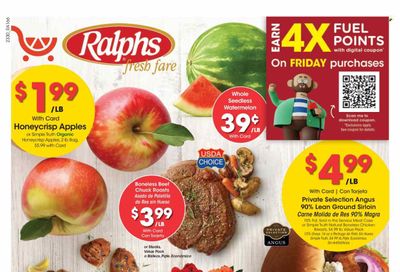 Ralphs (CA) Weekly Ad Flyer Specials August 23 to August 29, 2023