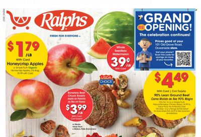 Ralphs (CA) Weekly Ad Flyer Specials August 23 to August 29, 2023