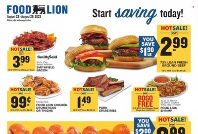 Food Lion (VA) Weekly Ad Flyer Specials August 23 to August 29, 2023