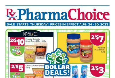 PharmaChoice (BC, AB, SK & MB) Flyer August 24 to 30