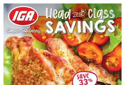 IGA Stores of BC Flyer August 25 to 31