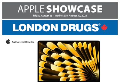 London Drugs Apple Showcase Flyer August 25 to 30