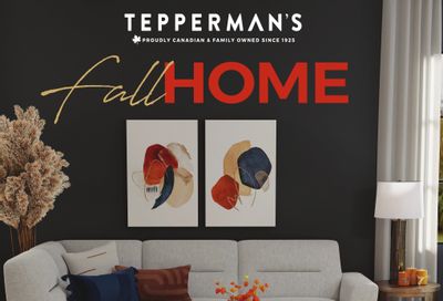 Tepperman's Fall Home Catalogue August 25 to September 14