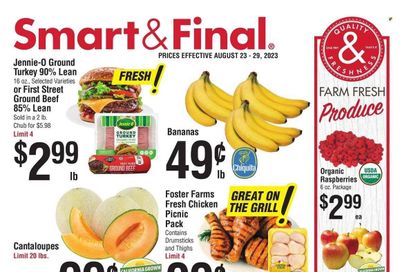 Smart & Final (CA) Weekly Ad Flyer Specials August 23 to August 29, 2023