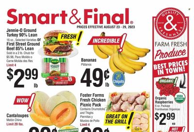 Smart & Final (CA) Weekly Ad Flyer Specials August 23 to August 29, 2023