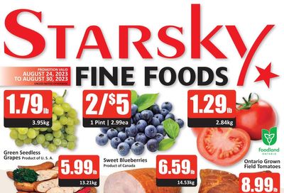Starsky Foods Flyer August 24 to 30