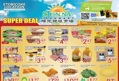 Sunny Foodmart (Etobicoke) Flyer August 25 to 31