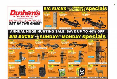 Dunham's Sports (IA, IL, IN, MI, MN, OH, SD, WI) Weekly Ad Flyer Specials August 19 to August 24, 2023