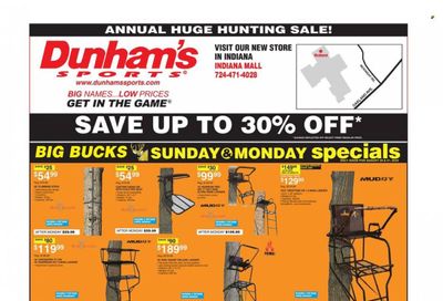 Dunham's Sports (PA) Weekly Ad Flyer Specials August 19 to August 24, 2023