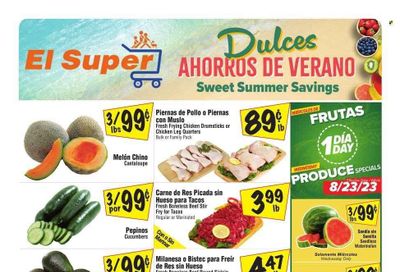 El Super (CA) Weekly Ad Flyer Specials August 23 to August 29, 2023
