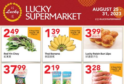 Lucky Supermarket (Edmonton) Flyer August 25 to 31