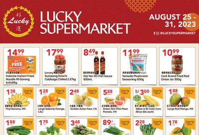 Lucky Supermarket (Calgary) Flyer August 25 to 31