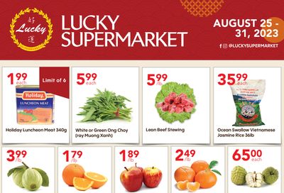 Lucky Supermarket (Winnipeg) Flyer August 25 to 31