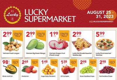 Lucky Supermarket (Surrey) Flyer August 25 to 31