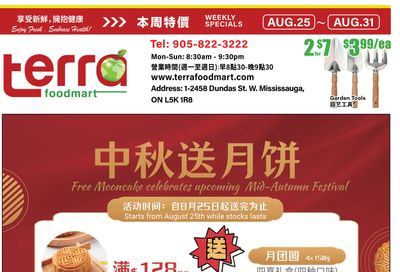 Terra Foodmart Flyer August 25 to 31