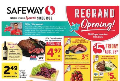 Safeway (HI) Weekly Ad Flyer Specials August 23 to August 29, 2023