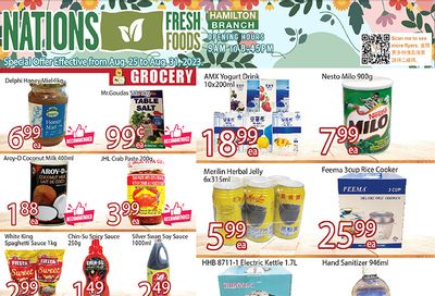 Nations Fresh Foods (Hamilton) Flyer August 25 to 31