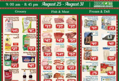 Nations Fresh Foods (Mississauga) Flyer August 25 to 31