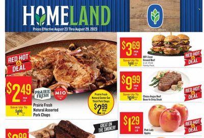Homeland (OK, TX) Weekly Ad Flyer Specials August 23 to August 29, 2023