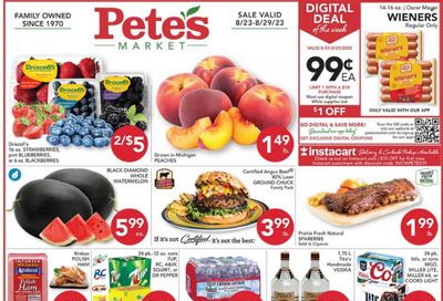 Pete's Fresh Market (IL) Weekly Ad Flyer Specials August 23 to August 29, 2023