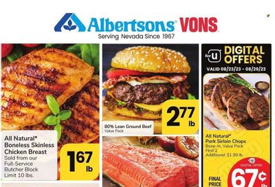 Vons (NV) Weekly Ad Flyer Specials August 23 to August 29, 2023