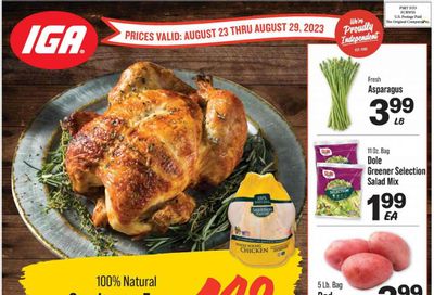 IGA (IN) Weekly Ad Flyer Specials August 23 to August 29, 2023