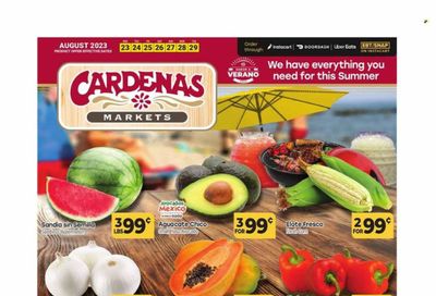 Cardenas (CA, NV) Weekly Ad Flyer Specials August 23 to August 29, 2023