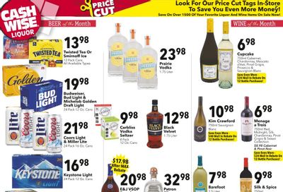 Cash Wise Liquor Only (MN) Weekly Ad Flyer Specials August 20 to August 26, 2023