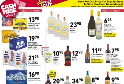 Cash Wise Liquor Only (MN) Weekly Ad Flyer Specials August 20 to August 26, 2023