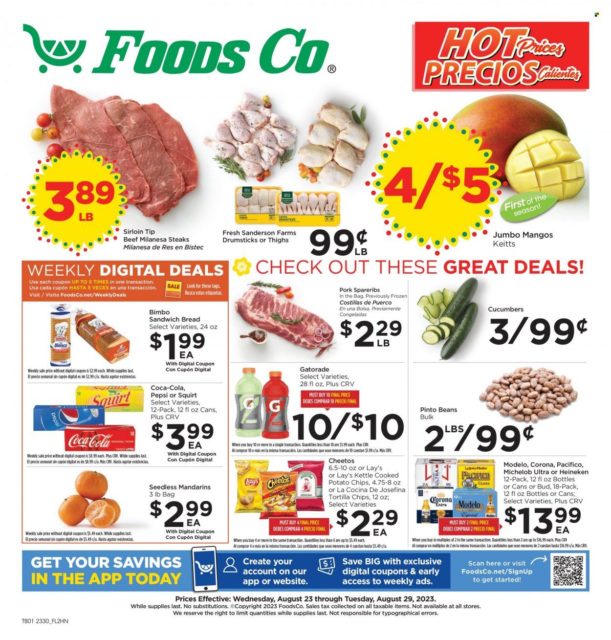 Foods Co (CA, OH, VA) Weekly Ad Flyer Specials August 23 to August 29, 2023