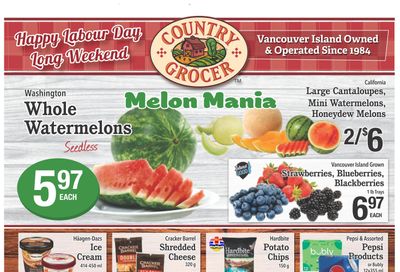 Country Grocer Flyer August 25 to 31