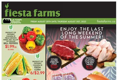 Fiesta Farms Flyer August 25 to 31