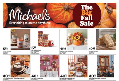 Michael's Flyer August 25 to 31