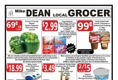 Mike Dean Local Grocer Flyer August 25 to 31