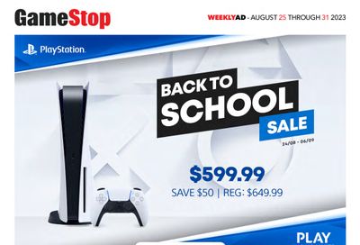 GameStop Flyer August 25 to 31