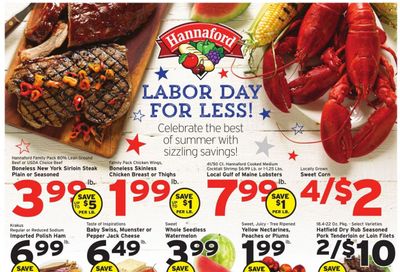 Hannaford (NY) Weekly Ad Flyer Specials August 27 to September 2, 2023