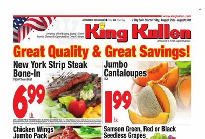 King Kullen (NY) Weekly Ad Flyer Specials August 25 to August 31, 2023