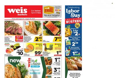 Weis (MD, NY, PA) Weekly Ad Flyer Specials August 24 to August 30, 2023