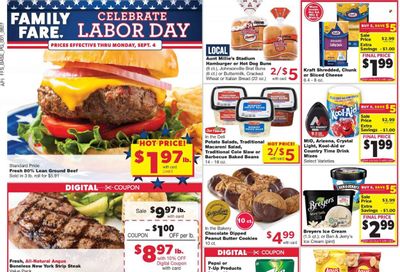 Family Fare (MI) Weekly Ad Flyer Specials August 27 to September 4, 2023