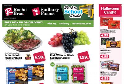 Roche Bros. (MA) Weekly Ad Flyer Specials August 25 to August 31, 2023
