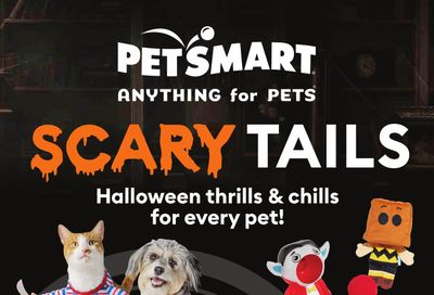 PetSmart Scary Tales Flyer August 28 to October 1