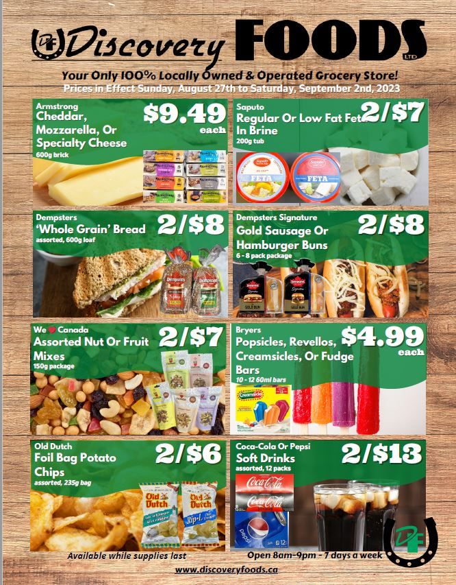 Discovery Foods Flyer August 27 to September 2